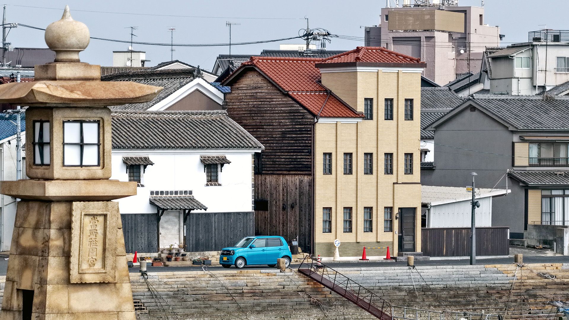 N-ONE e:で行く広島県福山市鞆の浦・沼隈町・内海町
